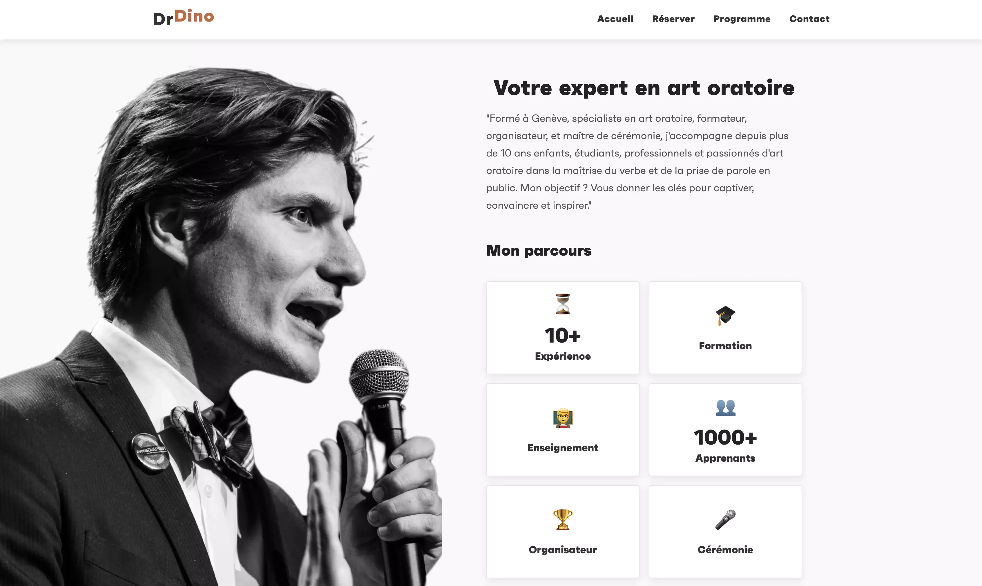 Présentation du formateur et de ses services