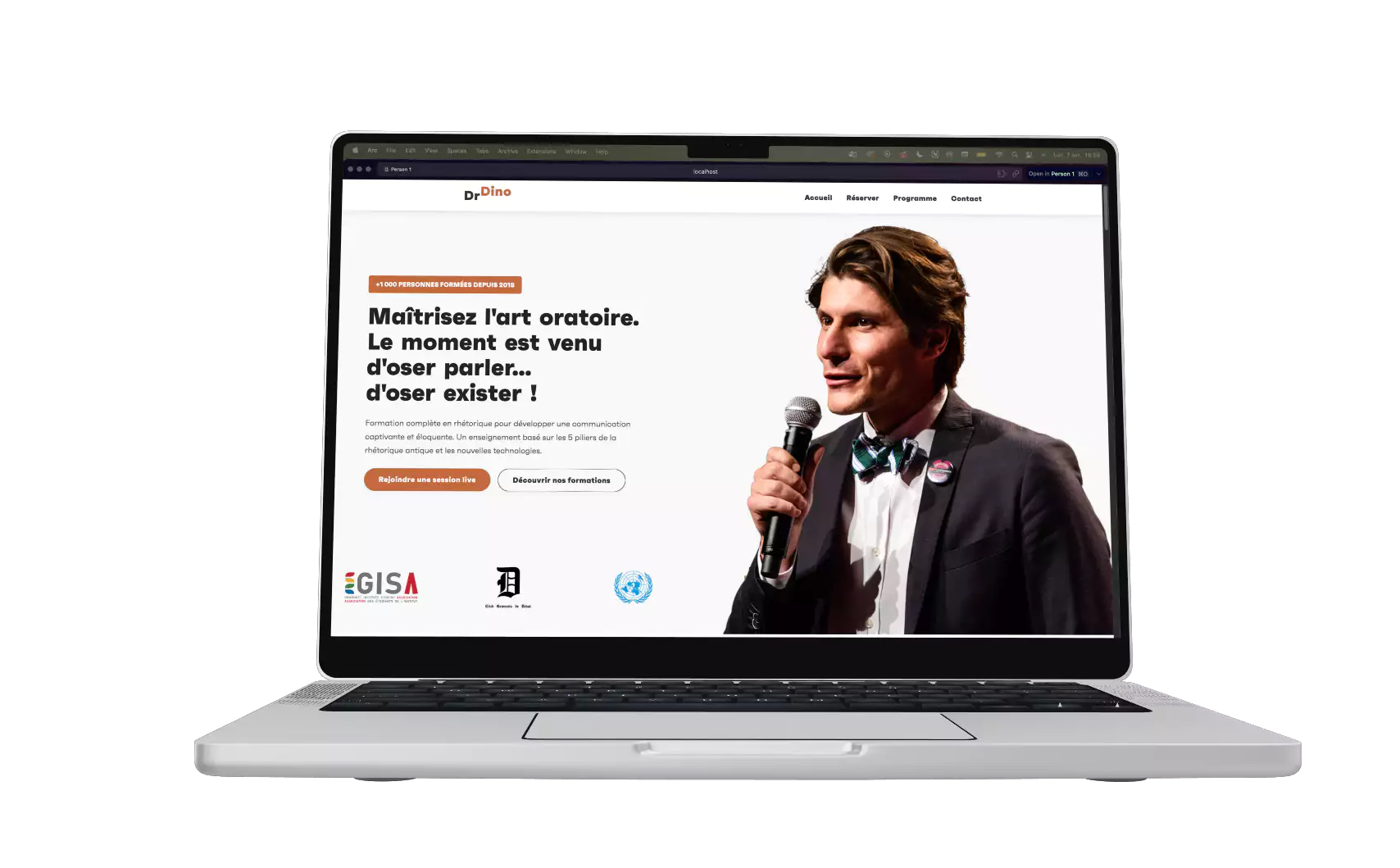 Plateforme complète dédiée à l'art oratoire