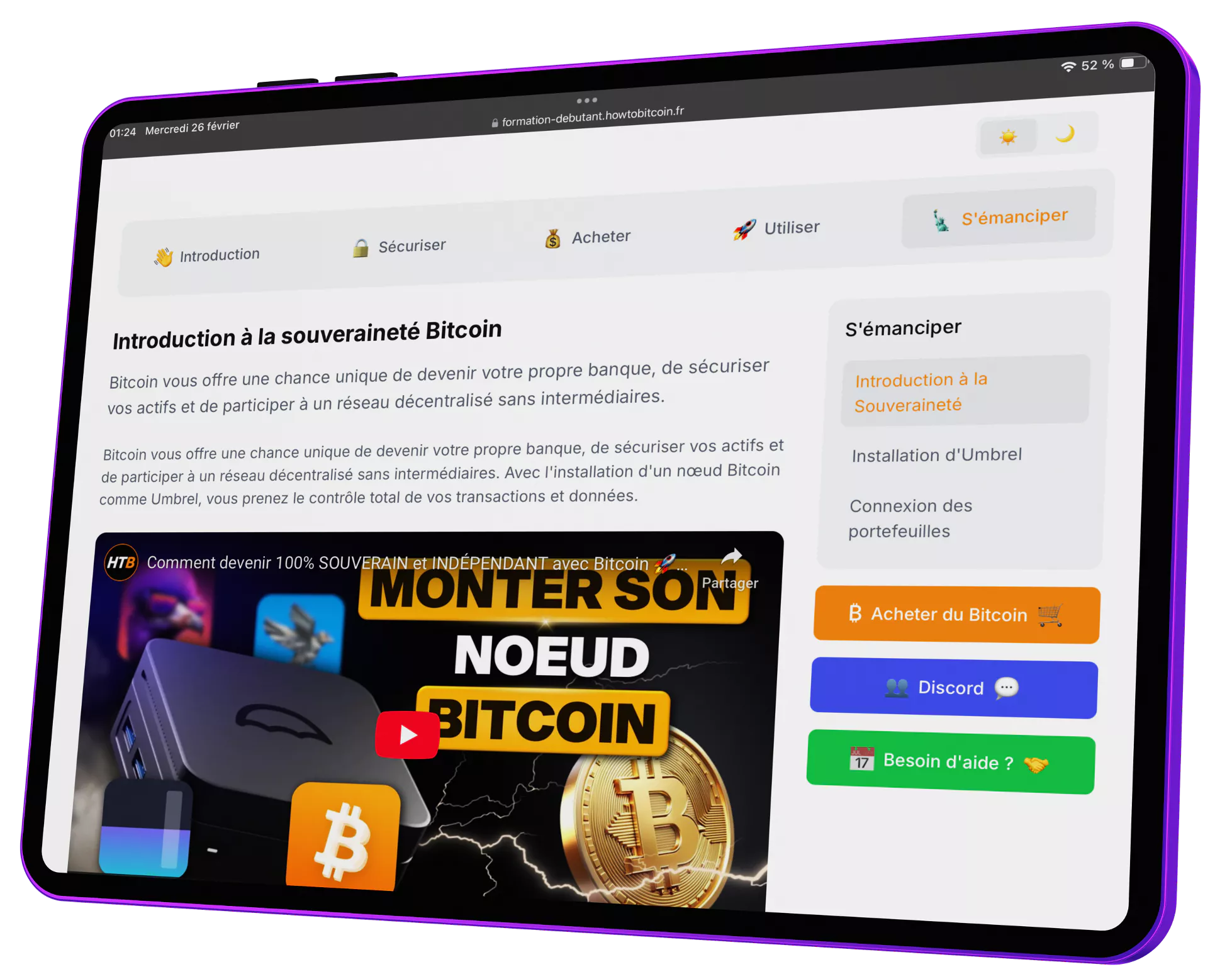 Plateforme de E-learning interactive avec certification